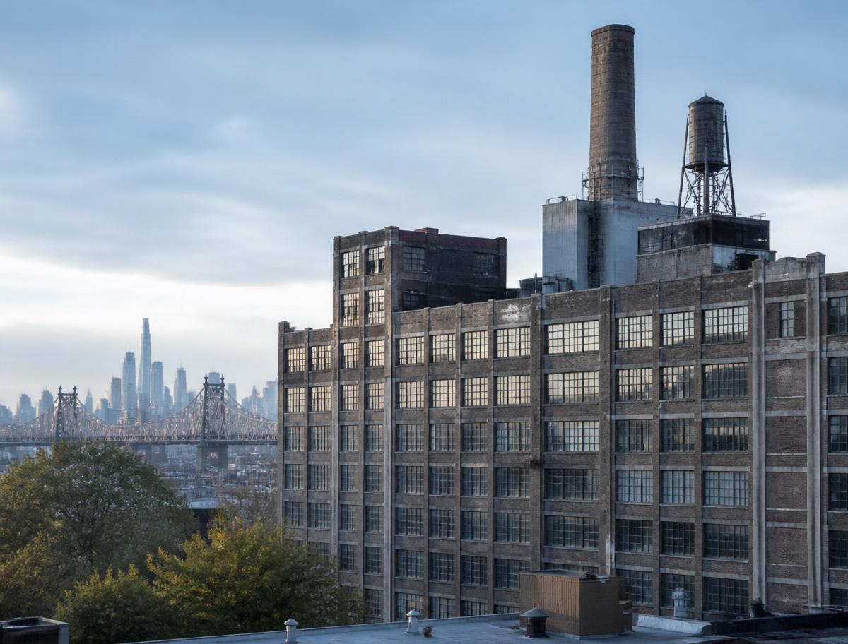 Long Island City industrial building